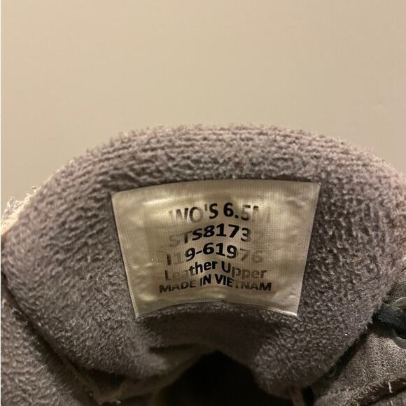 Saltwater Sperry Core Leather Womens Boots | Gray 6.5 Leather Rain Shoe STS81732 - Picture 9 of 9